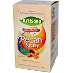 Artisana, 100% Organic Raw Pecan Butter with Cashews, 10 Packs, 1.19 oz (33.7 g) Each