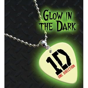 One Direction Glow In The Dark Premium Guitar Pick Necklace / Chain