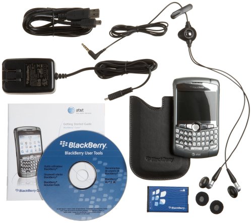 BlackBerry Curve 8310 Phone, Titanium (AT&T)