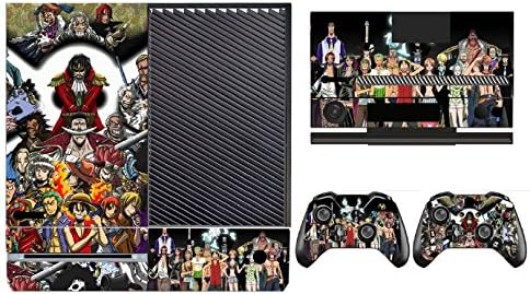 One Piece 275 Skin Sticker Cover Decal Protector for XBOX ONE Console Kinect and 2 controller skins