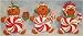Gingerbread Men Peppermint Ornaments