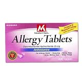 Allergy Medicine and Antihistamine Diphenhydramine HCI 25 Mg Compare to Active Ingredient of Benadryl&Acirc;&reg; Allergy Generic - 400 Tablets