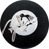 Sergei Gonchar Autographed/Hand Signed Pittsburgh Penguins Puck