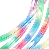 Review Seasonal Specialties  / Philips LED Rope String Lights - Multicolor/ White Wire (9')