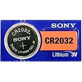 Strip of 5 Genuine Sony CR2032 3v Lithium 2032 Coin Batteries Freshly Packed by Sony