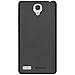 Amzer Pudding Soft Gel TPU Skin Fit Case Back Cover for Xiaomi Redmi Note - Retail Packaging - Black
