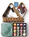 Pool Table Accessory Kit W Marble Ball Set Cue Rack New