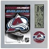 Colorado Avalanche Digital Desk Clock