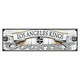 NHL Los Angeles Kings 9-by-30 Wood Sign