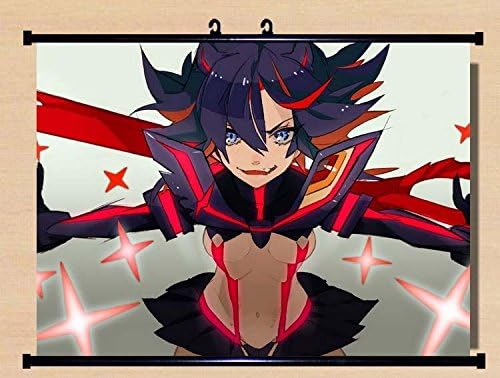Home Decor Kill la Kill Cosplay Fabyic Wall Scroll Painting Poster 22 X 16 Inches