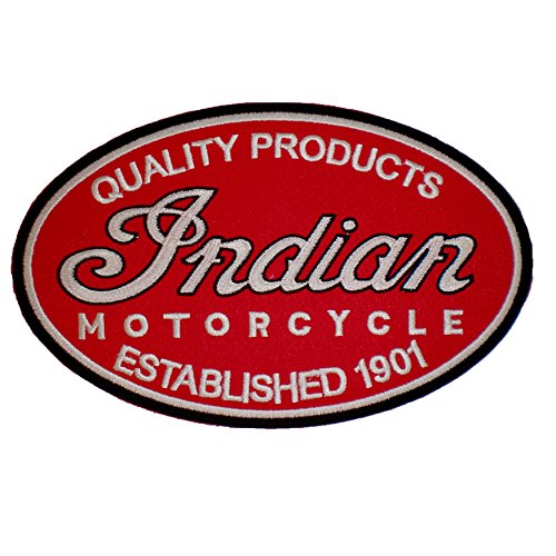 Indian Motorcycle Logo Classic Biker Back Patch
