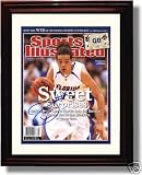 Framed Joakim Noah Sports Illustrated Autograph Print - Florida Gators - 3/22/2006