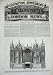 1851 Gothic Bookcase Leistler Architecture Old Print