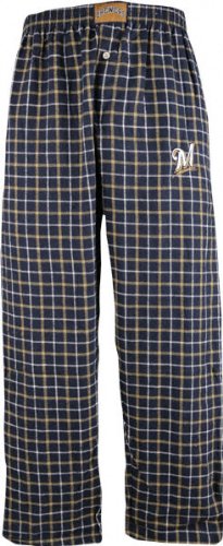 Buy Milwaukee Brewers Gridiron Flannel Pants
