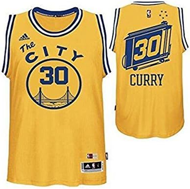Stephen Curry Golden State Warriors Hardwood Classics Adidas Swingman Jersey Youth (youth x-large)