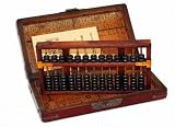 Buy : Vintage Chinese Wooden Bead Arithmetic Abacus W. Instruction