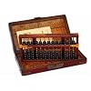 Vintage Chinese Wooden Bead Arithmetic Abacus W. Instruction