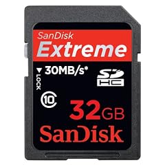 SanDisk Extreme SDHC 32GB Speicherkarte (Retailverpackung)