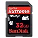 SanDisk Extreme SDHC 32GB Speicherkarte (Retailverpackung)