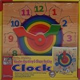 Wooden Counting and Shape Sorting Clock