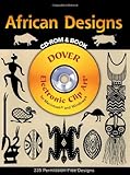 African Designs CD-ROM and Book (Dover Electronic Clip Art)