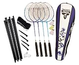 picture of Talbot Torro Sportline Attacker Badminton 4 Player Set  - , 27 Inch