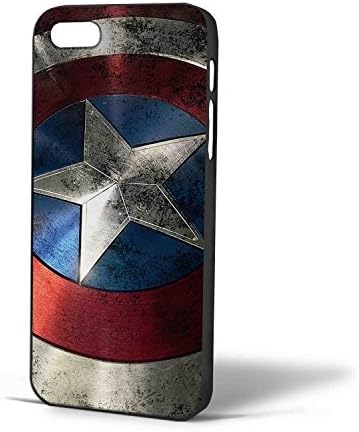 Captain America Shield for Iphone Case (iPhone 5/5s Black)
