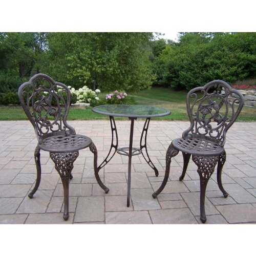 Oakland Living 3205-AB Hummingbird Outdoor Bistro Set product image