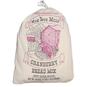New Hope Mills Cranberry Bread Mix, Bag, 16 oz