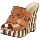 BCBGirls Women's Roman Wedge,Amaretto,8 M US