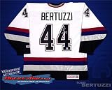 Todd Bertuzzi Autographed/Hand Signed Vancouver Canucks White Jersey
