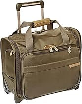 Briggs & Riley @ Baseline Luggage Baseline Rolling Cabin Bag, Olive, Small
