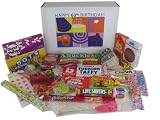 60th Birthday Gift Basket Box of Retro Candy - Jr.