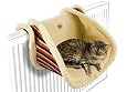 Cleo Pet Deluxe Radiator Cat Bed (Stripe) - pamper your pet with this luxury radiator bed!