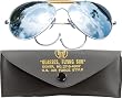 Mirror Lenses US Air Force Style Aviator Sunglasses