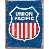 Union Pacific - Retro Logo Tin Sign , 12x16