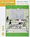 Edward Gorey - Seventeen Cats: 300 Piece Puzzle (Pomegranate Artpiece Puzzle)