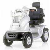 EV Rider BR4-15-SLV Breeze IV 15K Electric Scooter - Metallic Silver