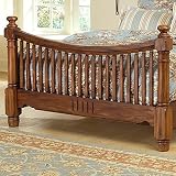 American Farmhouse King/Cali King Sleigh Footboard (Brandy Pine)