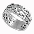 Sterling Silver Celtic Woven Band Ring
