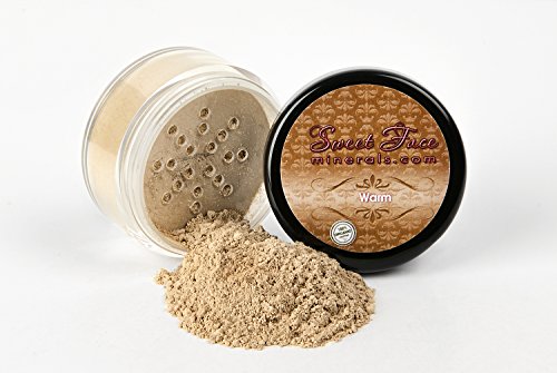 NEUTRAL WARM FOUNDATION by Sweet Face Minerals Sample to Bulk Sizes Mineral Makeup Bare Skin Sheer Powder Cover