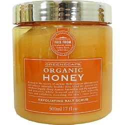 Honey Greenscape Somerset Organic Exfoliating Salt Scrub 500 ml 17 fl oz