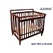 Mini Amy Crib in White Finish By AFG Baby Furniture