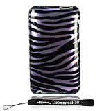 Hard Shell Skin Case Zebra For Apple iPod Touch 8GB 32GB 64GB 3rd Generation iTouch + Includes a 4-inch eBgivalue Determination Hand Strap (Purple Zebra) Hard Shell Skin Case Zebra For Apple iPod Touch 8GB 32GB 64GB 3rd Generation iTouch + Includes a 4-inch eBgivalue Determination Hand Strap (Purple Zebra)