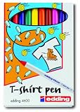 Produkt-Bild: Edding 4-4600-10 Textilpen 1 mm, 10er Etui