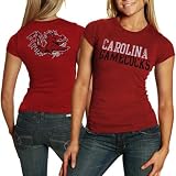 My U South Carolina Gamecocks Ladies Garnet Literality Heathered T-shirt
