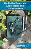 An Introduction to Qualitative Research in Applied Linguistics An Introduction to Qualitative Research in Applied Linguisticsの画像