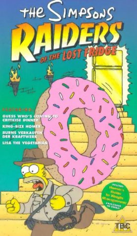 VHS : The Simpsons - Raiders Of The Lost Fridge