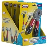 Little Tikes 3 in 1 Hand Tools Pliers Flat head and Phillips Screwdrivers