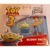 Disney Pixar Toy Story Buddy Twin Pack - Alien and Waving Woody